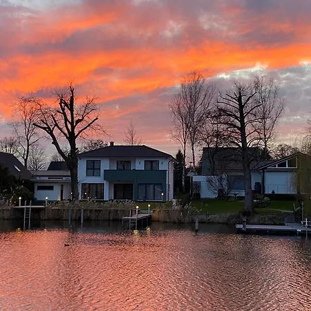Ferienhaus Mit Wasserterrasse - Mit Sauna Und Kamin - Inklusive Nebenkosten Wendisch Rietz