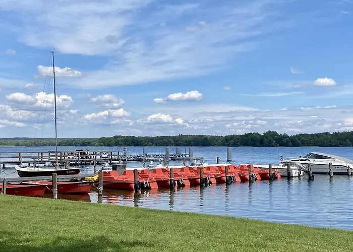 Casa de Férias Mit Wasserterrasse - Mit Sauna Und Kamin - Inklusive Nebenkosten Wendisch Rietz