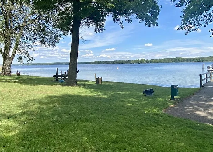Mit Wasserterrasse - Mit Sauna Und Kamin - Inklusive Nebenkosten Сasa de vacaciones Wendisch Rietz