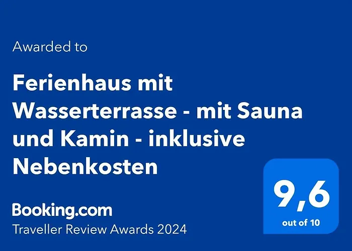 Casa de Férias Mit Wasserterrasse - Mit Sauna Und Kamin - Inklusive Nebenkosten